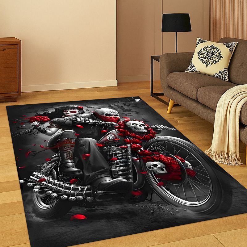Gotischer Totenkopf-Teppich mi – Kids Outdoor Area Bewertung und Preis