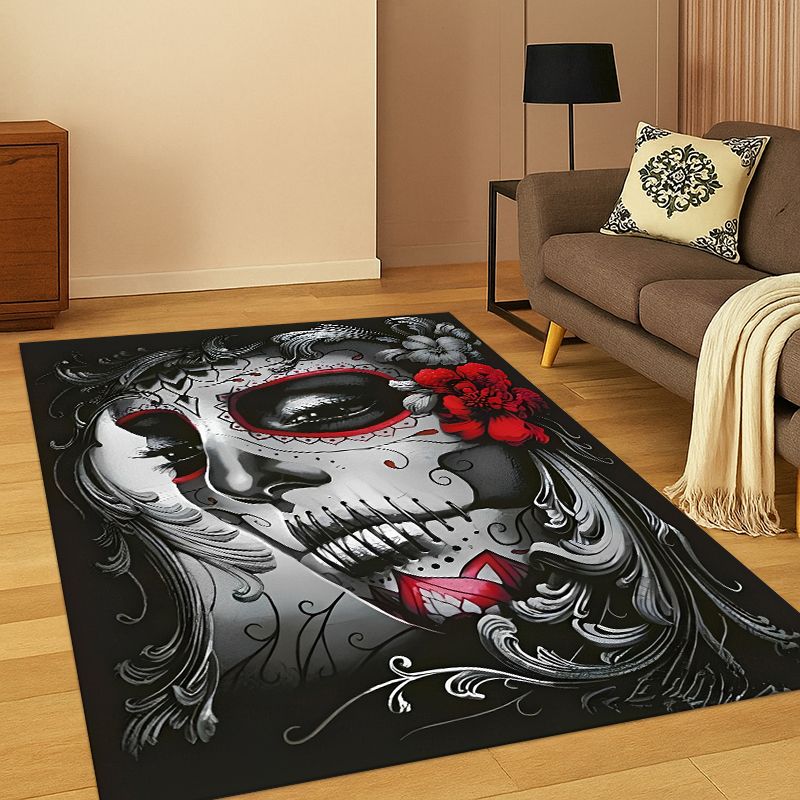 Gotischer Totenkopf-Teppich mi – Kids Outdoor Area Bewertung und Preis
