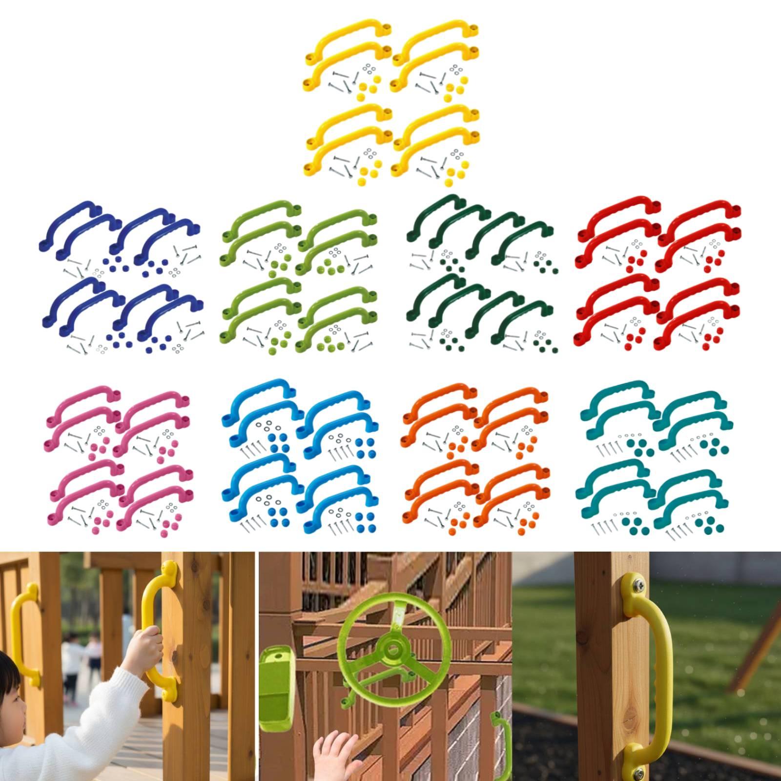 8-teiliges Klettergerüst-Griff – Kids Outdoor Climbing Frame Bewertung und Preis
