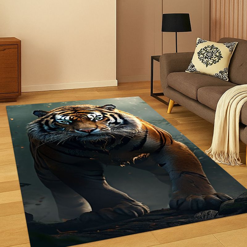 Teppich mit Tiger- und Tiermot – Kids Outdoor Area Bewertung und Preis